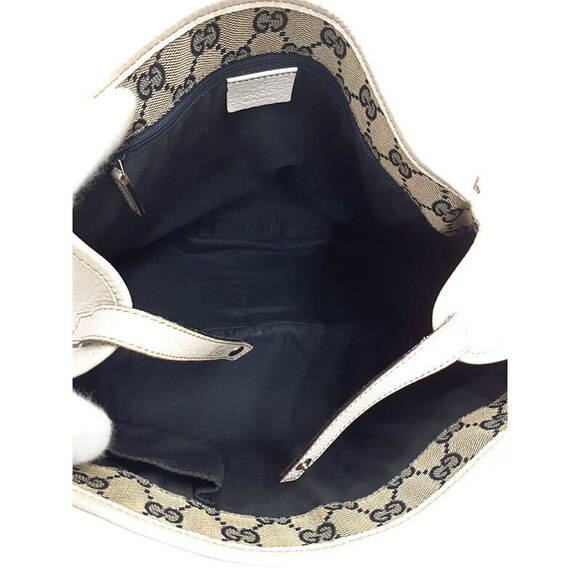 Gucci Leather Shoulder Tote Bag - Picture 3 of 9